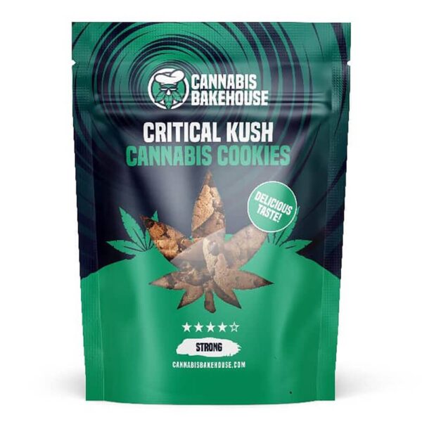 Biscotti alla cannabis Critical Kush – Cannabis Bakehouse (120g)