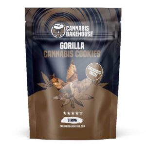 Biscotti alla cannabis Gorilla – Cannabis Bakehouse (120g)