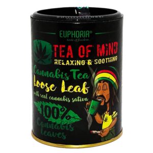 Euphoria Loose Leaf - Tè alla Cannabis Naturale in lattina